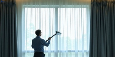 Commercial curtain stain removal service pinkenba hotels offices restaurants