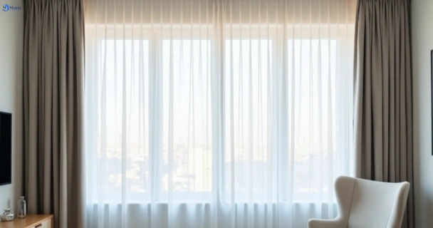 Restored vibrant drapes in pinkenba QLD after Matty Curtain Cleaning