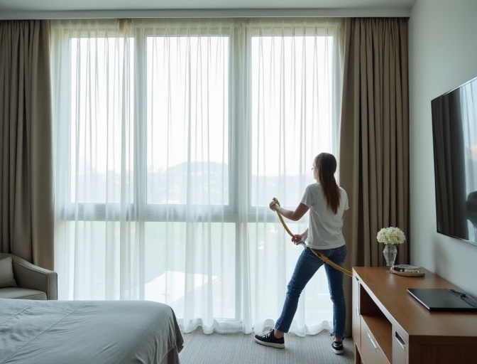 Pinkenba Sheer Curtain Cleaning